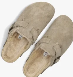 taupe birkenstock instappers boston w