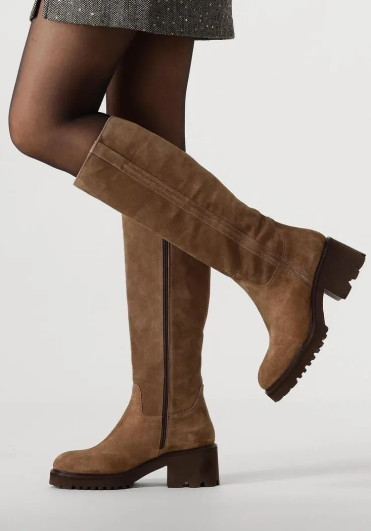 taupe blasz hoge laarzen evs-5014