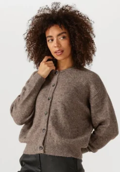 taupe knit-ted vest britney