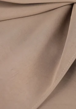 taupe neo noir midirok kit dull sateen skirt