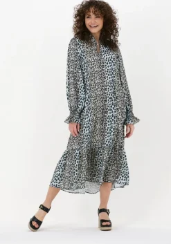 NOTES DU NORD midi jurk claire dress>DAMES Jurken