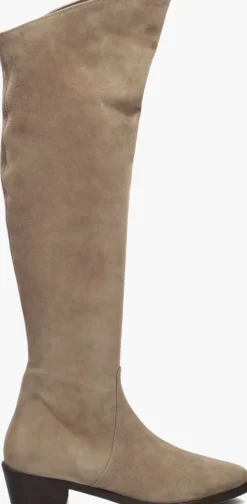 taupe notre-v hoge laarzen 394492