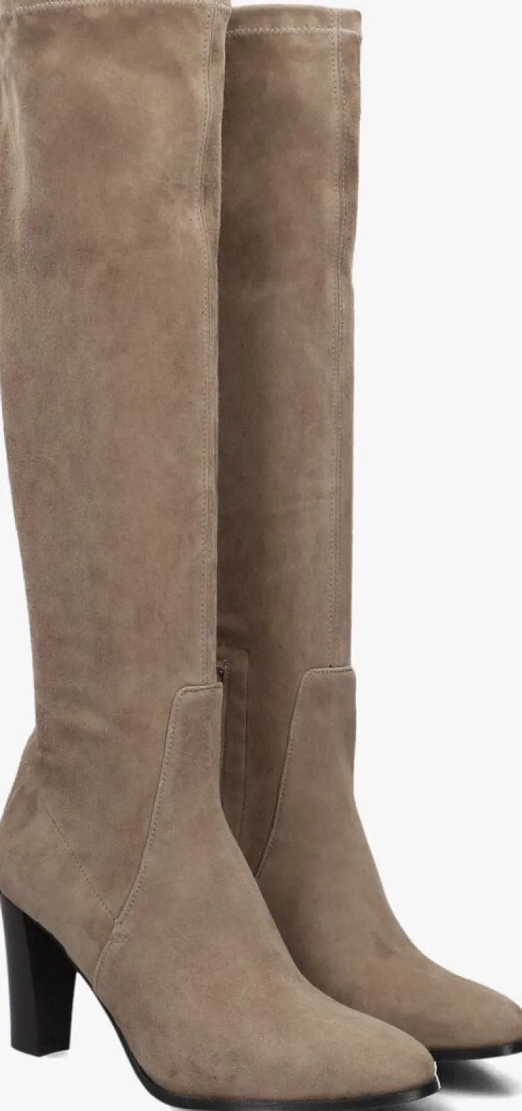 taupe notre-v hoge laarzen 97480