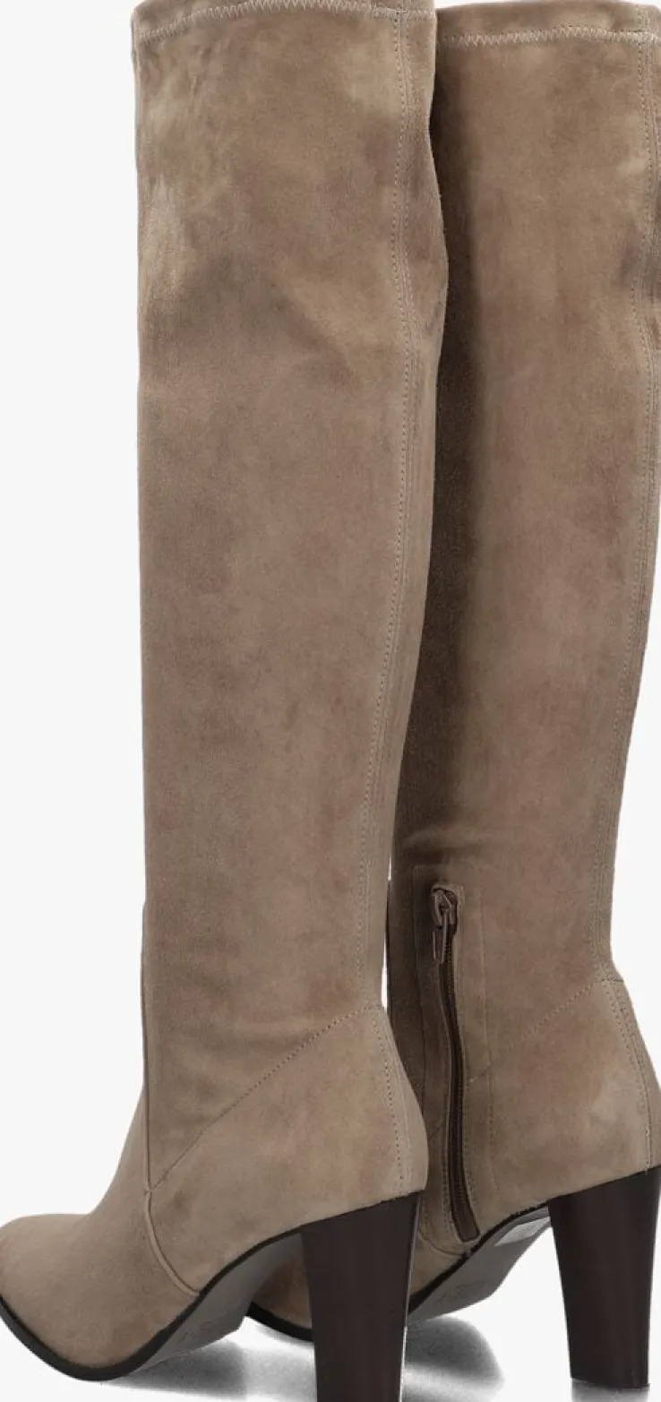 taupe notre-v hoge laarzen 97480