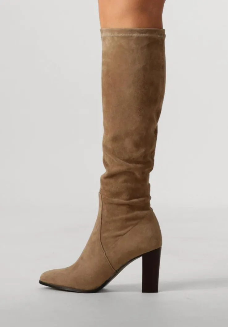 taupe notre-v hoge laarzen 97480