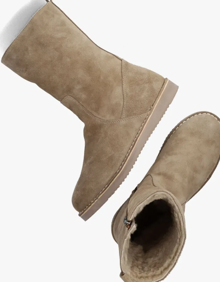 taupe notre-v vachtlaarzen 2204-01