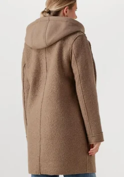 taupe nukus mantel inna jacket boucle