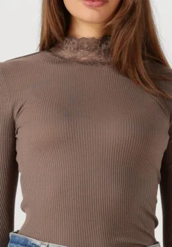 taupe rosemunde top beatha ls regular lace