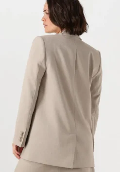 taupe selected femme blazer slfrita ls relaxed blazer