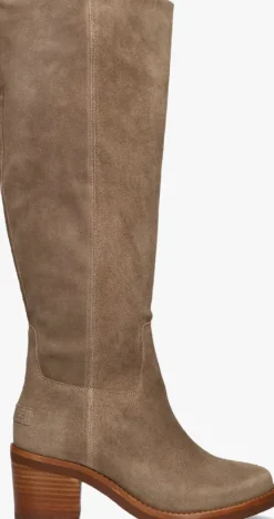taupe shabbies hoge laarzen puk tuba