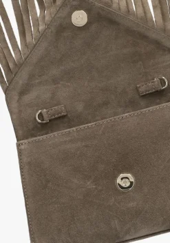 taupe unisa schoudertas zcheyen