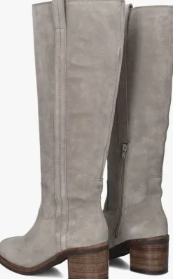 taupe via vai hoge laarzen flo helen