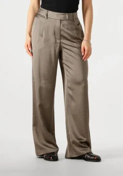 WITHBLACK pantalon wblmilan sateen wide pant>DAMES Broeken