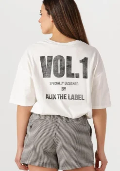 ALIX THE LABEL te t-shirt ladies knitted polaroid tshirt><noscript><img width=