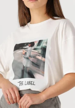 ALIX THE LABEL te t-shirt ladies knitted polaroid tshirt><noscript><img width=