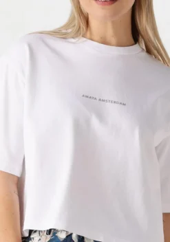 witte amaya amsterdam t-shirt baylie