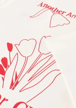 witte another label t-shirt gina flower shirt