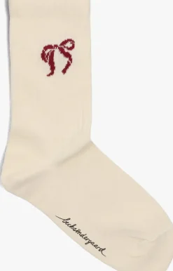 witte becksondergaard sokken bow gotta sock