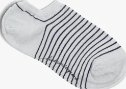BECKSONDERGAARD te sokken stripe glitter sneakie sock>DAMES Beenmode