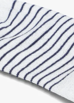 BECKSONDERGAARD te sokken stripe glitter sneakie sock>DAMES Beenmode
