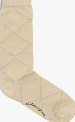 witte becksondergaard sokken diamond glitter sock