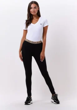 CALVIN KLEIN te t-shirt ck embroidery stretch>DAMES Tops & T-Shirts