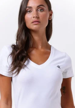 CALVIN KLEIN te t-shirt ck embroidery stretch><noscript><img width=