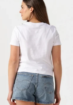 CALVIN KLEIN te t-shirt placed institutional baby tee><noscript><img width=