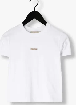 CALVIN KLEIN te t-shirt placed institutional baby tee><noscript><img width=