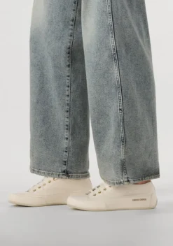 witte candice cooper lage sneakers rock s