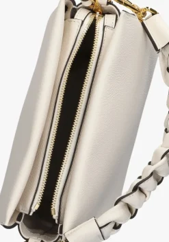 witte coccinelle schoudertas boheme grana double