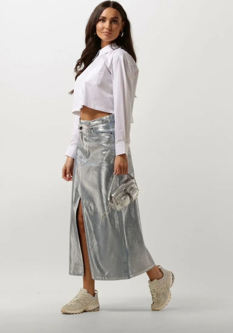 CO'COUTURE te co'couture blouses cotton crisp cropped shirt>DAMES Blouses