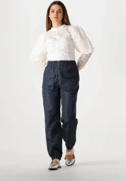 witte co'couture blouses elinor open back blouse