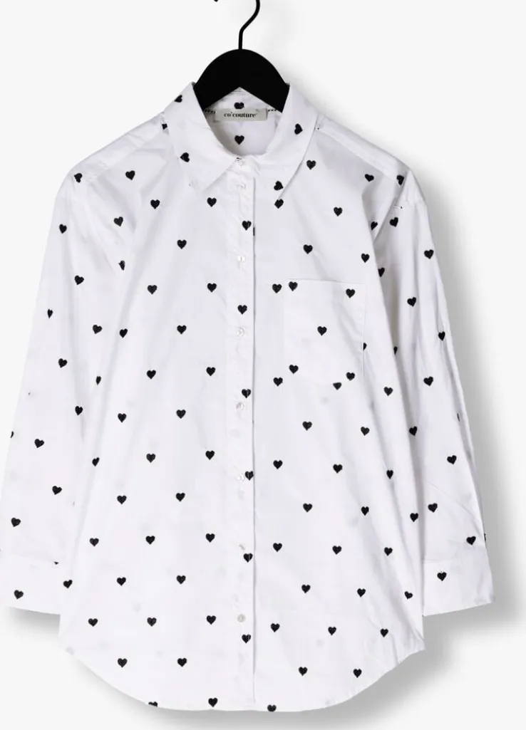 witte co'couture blouses heartcc oversize shirt