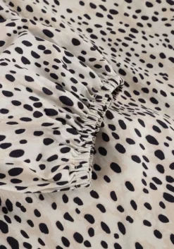 witte colourful rebel mini jurk lize cheetah shirt mini dress ss