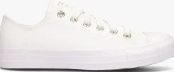 witte converse lage sneakers chuck taylor all star mono