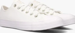 witte converse lage sneakers chuck taylor all star mono