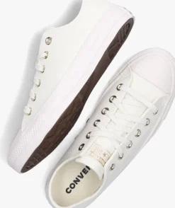 witte converse lage sneakers chuck taylor all star mono
