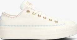 CONVERSE te lage sneakers chuck taylor all star lift platform crafted stitching>DAMES Sneakers