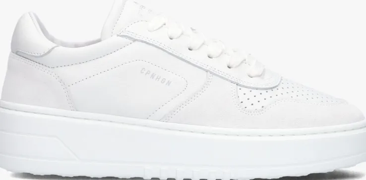 witte copenhagen studios lage sneakers cph77