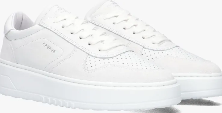 witte copenhagen studios lage sneakers cph77
