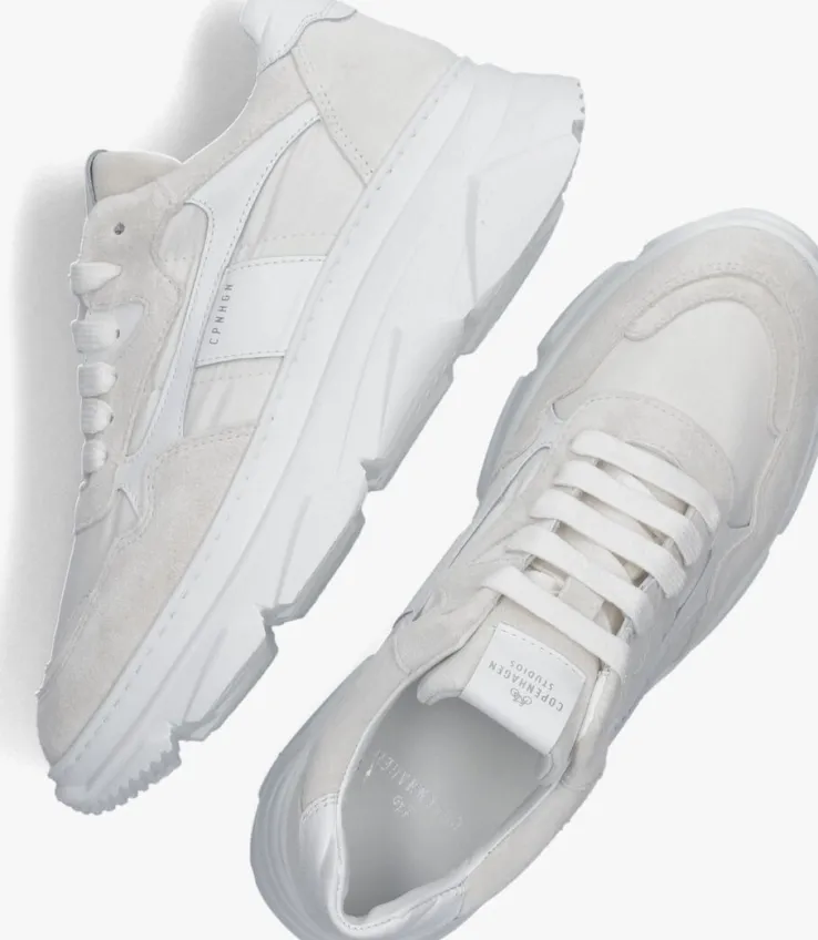 witte copenhagen studios lage sneakers cph51