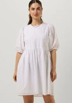 witte envii mini jurk endragon 3/4 dress