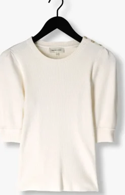 witte fabienne chapot trui lillian short sleeve pullover