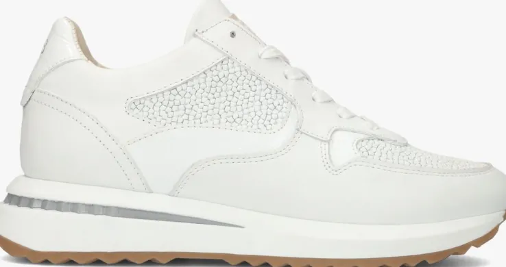 witte floris van bommel lage sneakers sfw-10082