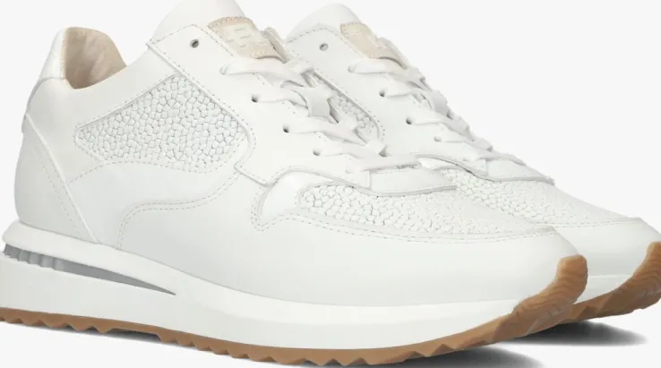 witte floris van bommel lage sneakers sfw-10082