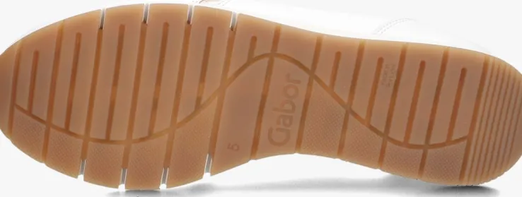 witte gabor lage sneakers 355