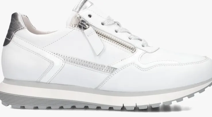 witte gabor lage sneakers 378