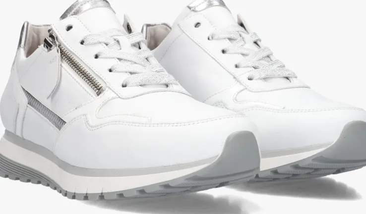 witte gabor lage sneakers 378