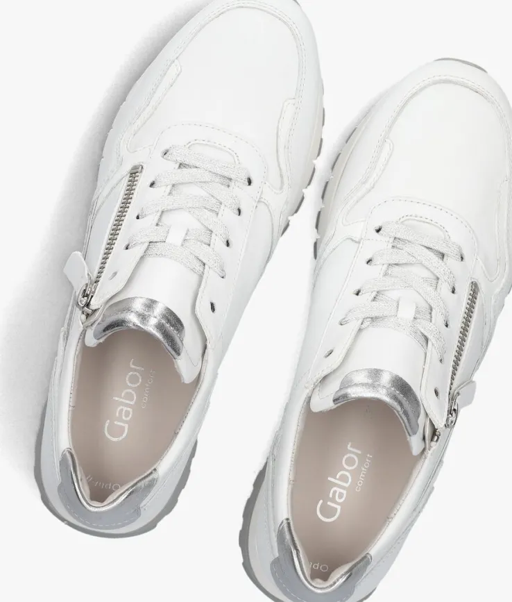 witte gabor lage sneakers 378